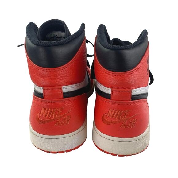 Nike Air Jordan 1 Retro High Rare Air Max Mens Orange High Top Sneakers Shoes 12 - Picture 3 of 6